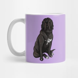 Cute English Mastiff Dog | Black Brindle Mug